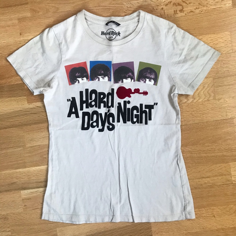 Hard Day’s Night T-shirt Hard Rock Cafe M